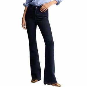 Boden Flare Jeans Women’s Size 2 NWT High Rise Dark Wash Classic